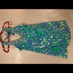 Lilly Pulitzer halter dress